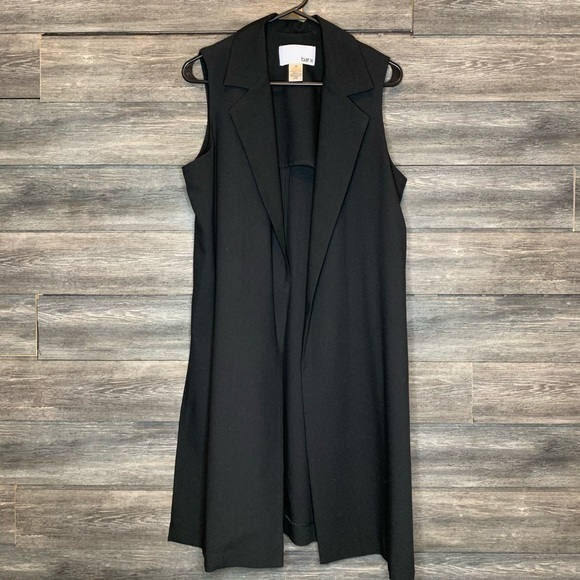 Bar III Faux-Tux sleeveless overlay - Picture 2 of 6